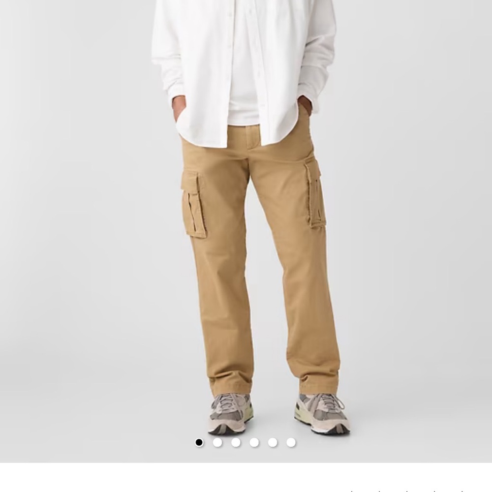 GAP Factory Men's Khaki Cargo Pants 36x30